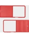 Pancerne etui Bizon Case Tur do Samsung Galaxy Z Flip7 czerwone
