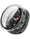 Etui ze szkłem do zegarka Bizon Case+Glass Watch do Samsung Samsung Galaxy Watch 8 44mm przeźroczyste