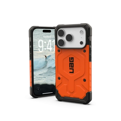 Etui UAG Urban Armor Gear Pathfinder MagSafe do Apple iPhone 17 Pro (orange)