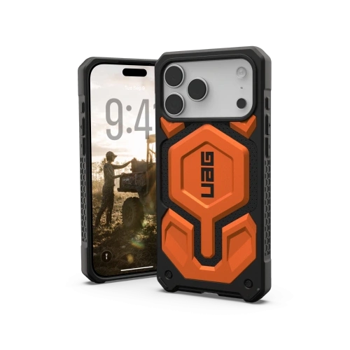 Etui UAG Urban Armor Gear Monarch Pro MagSafe do Apple iPhone 17 Pro Max (orange)
