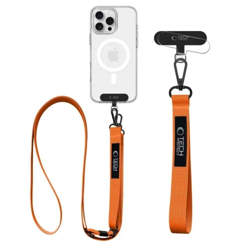 Smycz Tech-Protect C6S Rope Crossbody Cosmic Orange