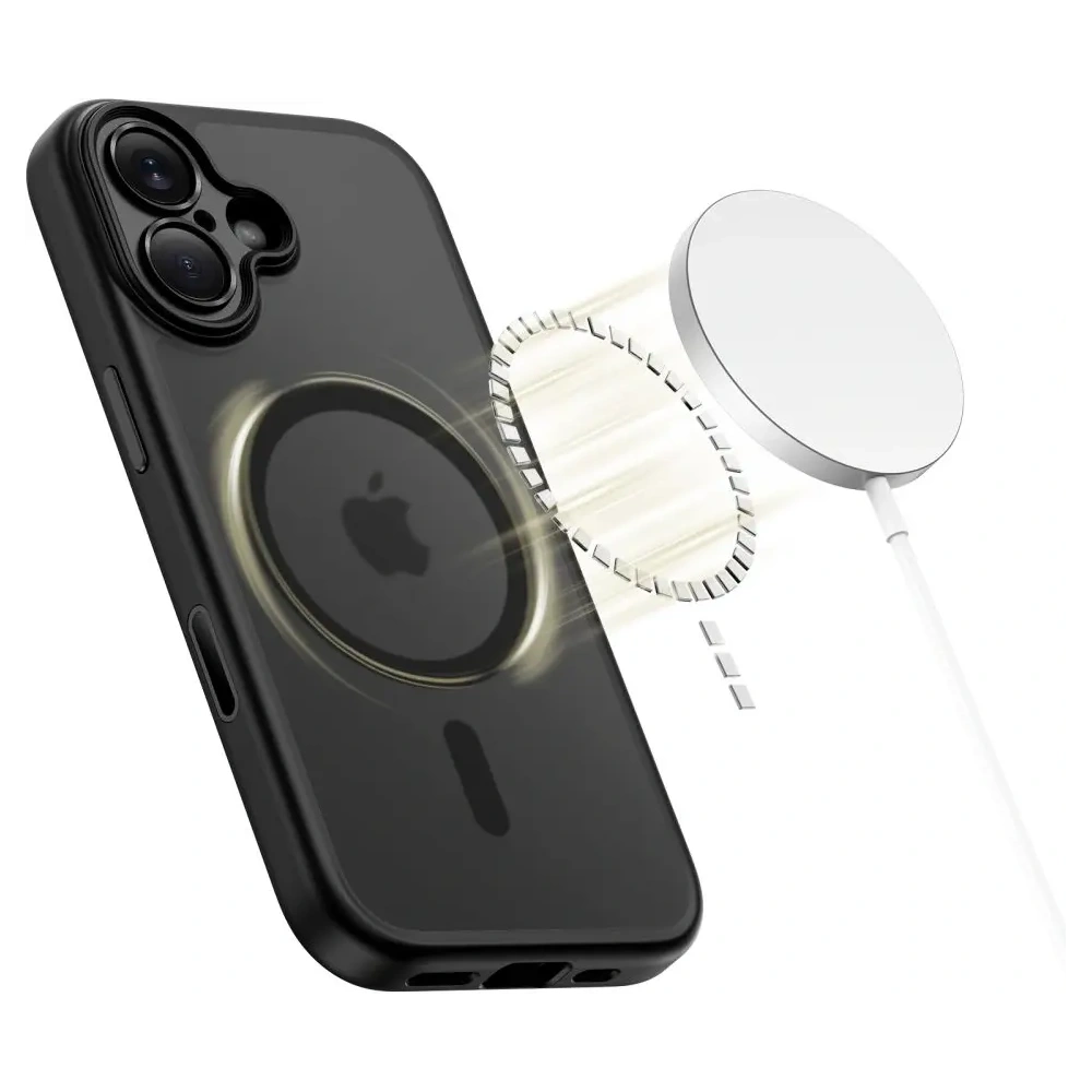 Etui Tech-Protect Magpeak MagSafe CC do Apple iPhone 17 Matte Black