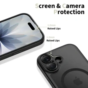 Etui Tech-Protect Magpeak MagSafe CC do Apple iPhone 17 Matte Black