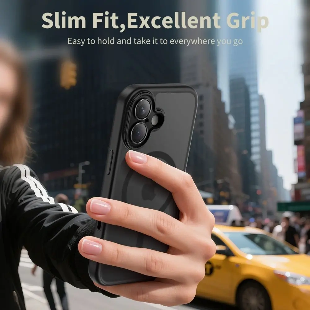 Etui Tech-Protect Magpeak MagSafe CC do Apple iPhone 17 Matte Black