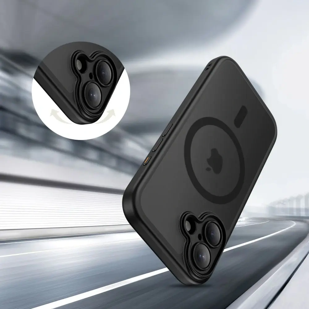 Etui Tech-Protect Magpeak MagSafe CC do Apple iPhone 17 Matte Black