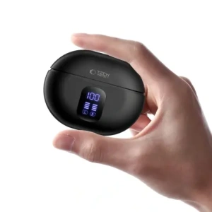 Bezprzewodowe słuchawki dokanałowe Tech-Protect Ultraboost TWS Earphone Pro G2 Black Bezprzewodowe słuchawki dokanałowe Tech-Protect Ultraboost TWS Earphone Pro G2 Black