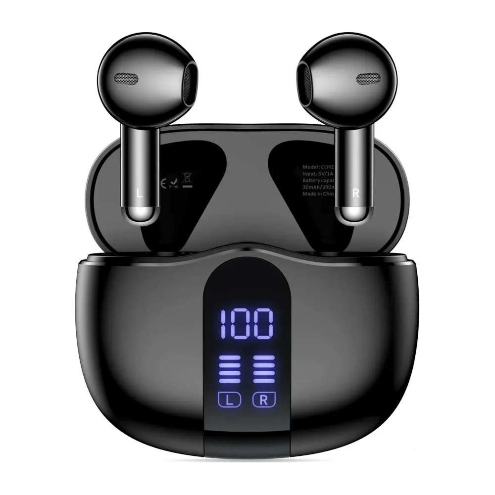 Bezprzewodowe słuchawki douszne Tech-Protect Ultraboost TWS Earphone Core G2 Balck