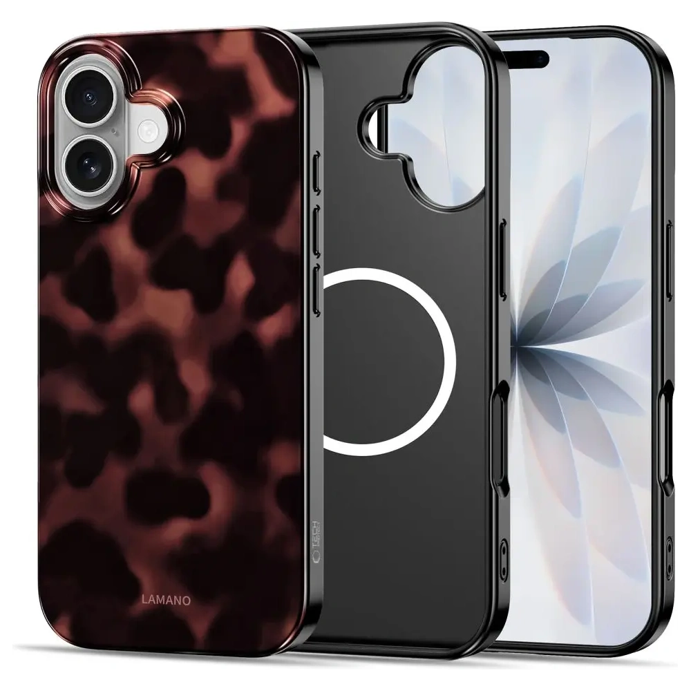 Etui Tech-Protect Lamano MagSafe do Apple iPhone 17 Panther