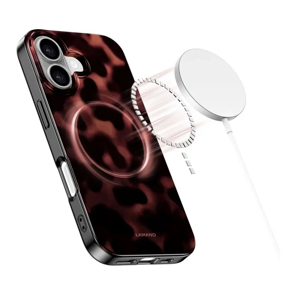 Etui Tech-Protect Lamano MagSafe do Apple iPhone 17 Panther