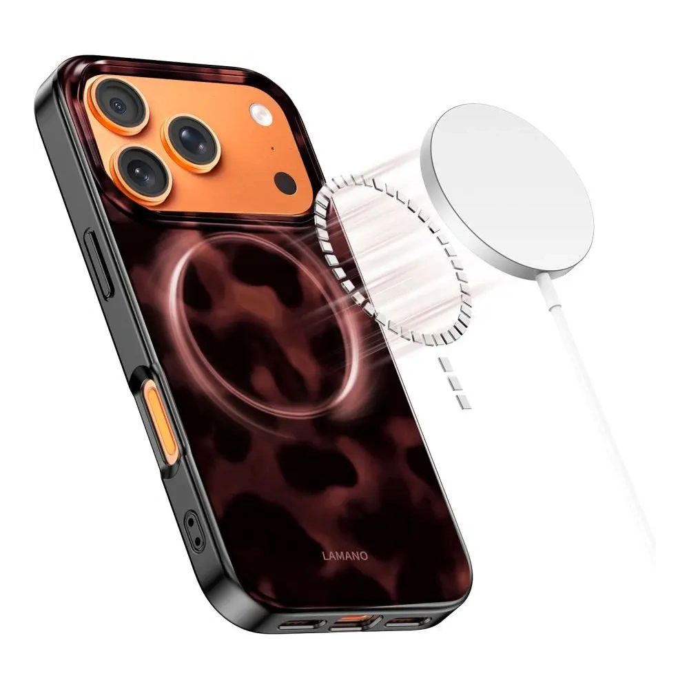 Etui Tech-Protect Lamano MagSafe do Apple iPhone 17 Pro Panther