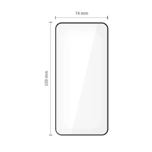 Szkło hartowane Tech-Protect Glass Fit+ do Xiaomi 15T / 15T Pro Black [2 PACK]