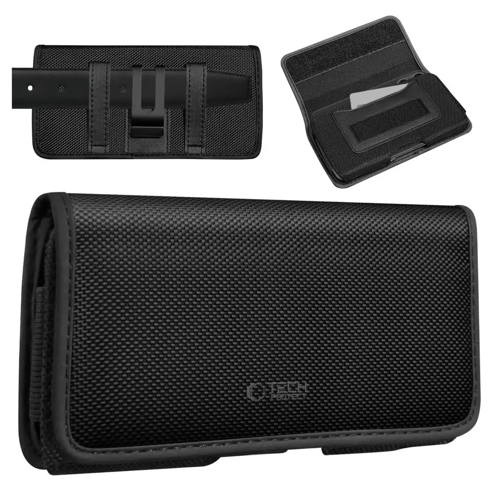 Etui Tech-Protect SM90 Universal Phone Holster Pouch 5.8-6.8 Inch Black