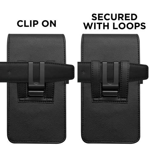 Etui Tech-Protect SM75 Universal Phone Holster Pouch 5.8-6.8 Inch Black
