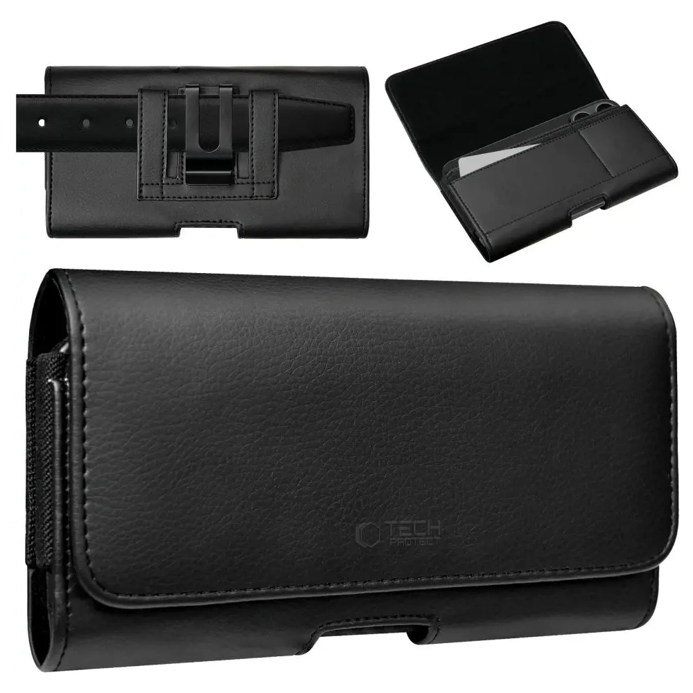 Etui Tech-Protect SM80 Universal Phone Holster Pouch 5.8-6.8 Inch Black