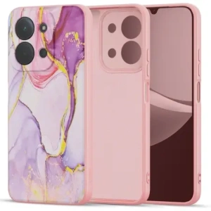 Etui Tech-Protect Icon do Xiaomi Redmi 15c 171mm Marble