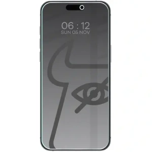 Prywatyzujące szkło hartowane Bizon Glass Clear Shadow do Apple iPhone 17 Pro Max przyciemniane