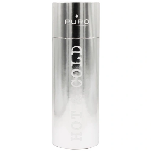 Buy Puro Hot&Cold Thermal Stainless Steel Water Bottle 1000ml (Metallic Silver) - PUR181SLV - {ean13} - Home Screen Store Europe