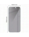 Prywatyzujące szkło hartowane Bizon Glass Clear Shadow do Apple iPhone Air przyciemniane