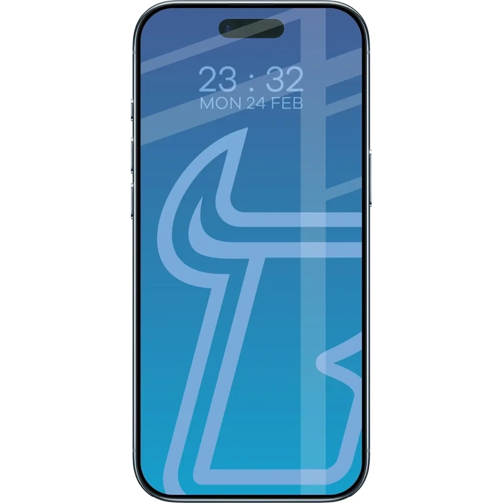 Szkło hartowane Bizon Glass Edge 2 do Apple iPhone Air czarna ramka