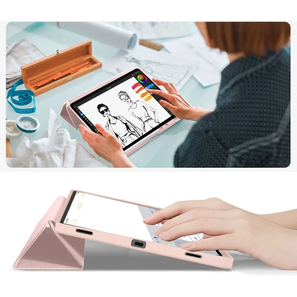 Etui Tech-Protect SmartCase Pen do Samsung Galaxy Tab S11 11.0 X730 / X736 Pink