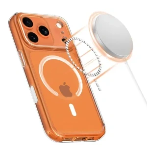 Etui Tech-Protect Magpeak MagSafe CC do Apple iPhone 17 Pro Max Clear
