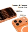 Etui Tech-Protect Magpeak MagSafe CC do Apple iPhone 17 Pro Max Clear
