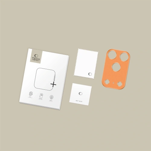 Osłona aparatu Tech-Protect Camalloy Fit+ do Apple iPhone 17 Pro Max Cosmic Orange Osłona aparatu Tech-Protect Camalloy Fit+ do Apple iPhone 17 Pro Max Cosmic Orange