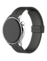 Silikonowy pasek Bizon Strap Watch Silicone L do Quick Release 18mm czarny