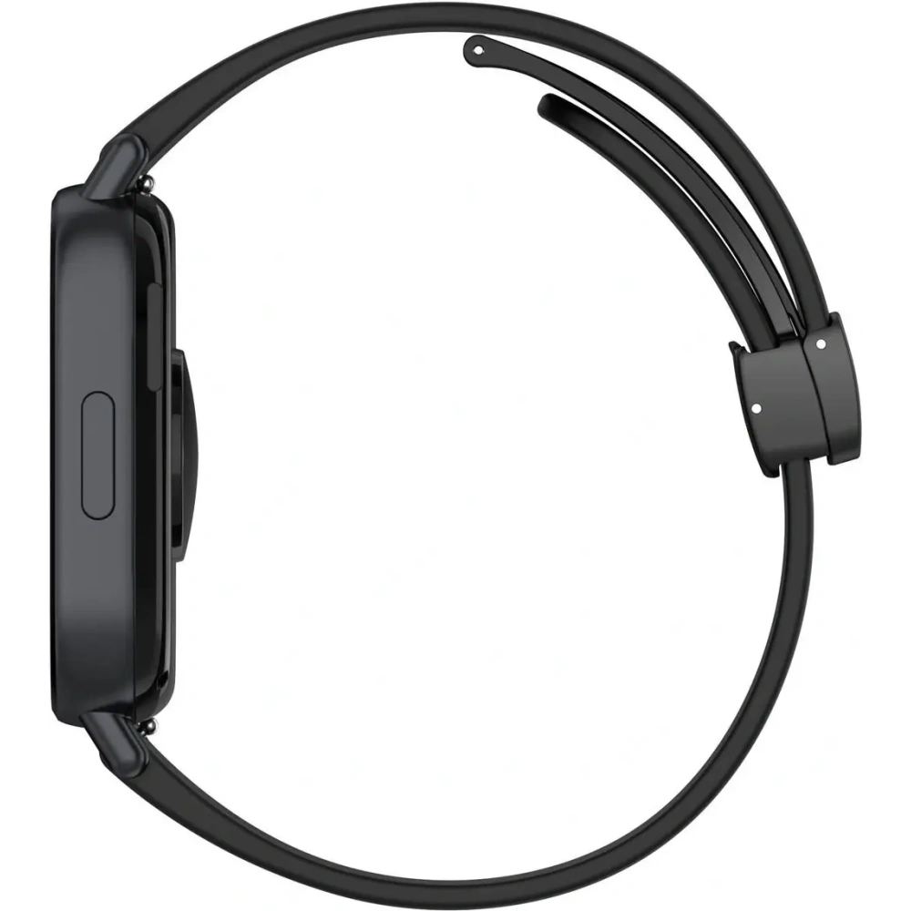 Silikonowy pasek Bizon Strap Watch Silicone L do Quick Release 18mm czarny