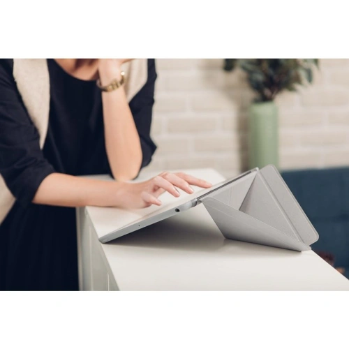 Buy Moshi VersaCover - Origami Folding Case & Stand for iPad 10.2 (Stone Gray) - MOSH061GRY - {ean13} - Home Screen Store Europe