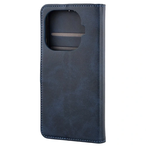 Etui z klapką Bizon Case Pocket do Xiaomi 15T Pro granatowe