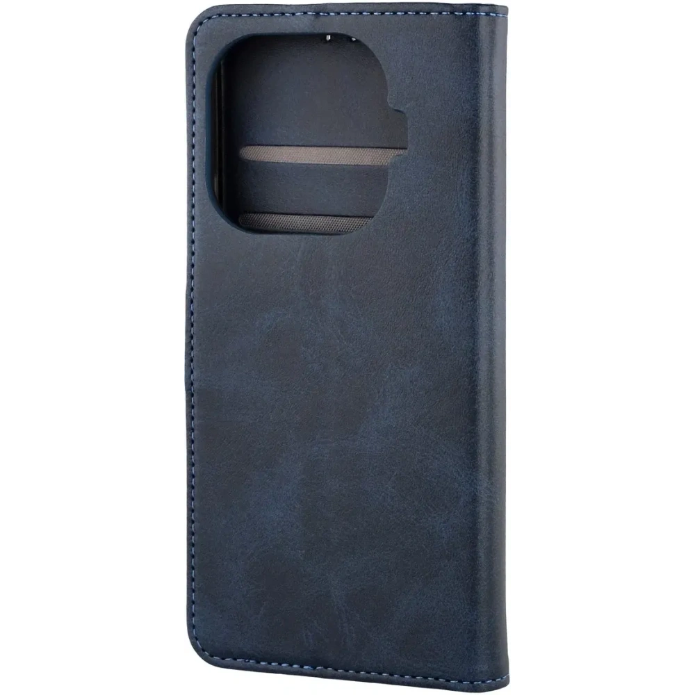 Etui z klapką Bizon Case Pocket do Xiaomi 15T Pro granatowe