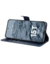 Etui z klapką Bizon Case Pocket do Xiaomi 15T Pro granatowe