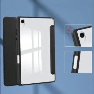 Etui z klapką Bizon Case Tab Clear Matt do Samsung Galaxy Tab S11 czarne