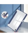 Etui z klapką Bizon Case Tab Clear Matt do Samsung Galaxy Tab S11 granatowe