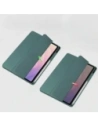 Etui z klapką Bizon Case Tab Clear Matt do Samsung Galaxy Tab S11 ciemnozielone
