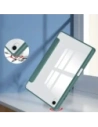 Etui z klapką Bizon Case Tab Clear Matt do Samsung Galaxy Tab S11 ciemnozielone