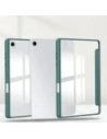 Etui z klapką Bizon Case Tab Clear Matt do Samsung Galaxy Tab S11 ciemnozielone