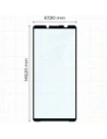 Szkło hartowane Bizon Glass Edge 2 do Sony Xperia 10 VII czarna ramka