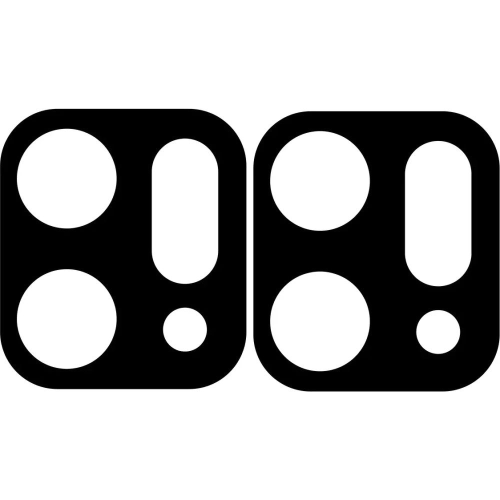 Szkło na aparat Bizon Glass Lens do Oppo Reno 14 [2 PACK]