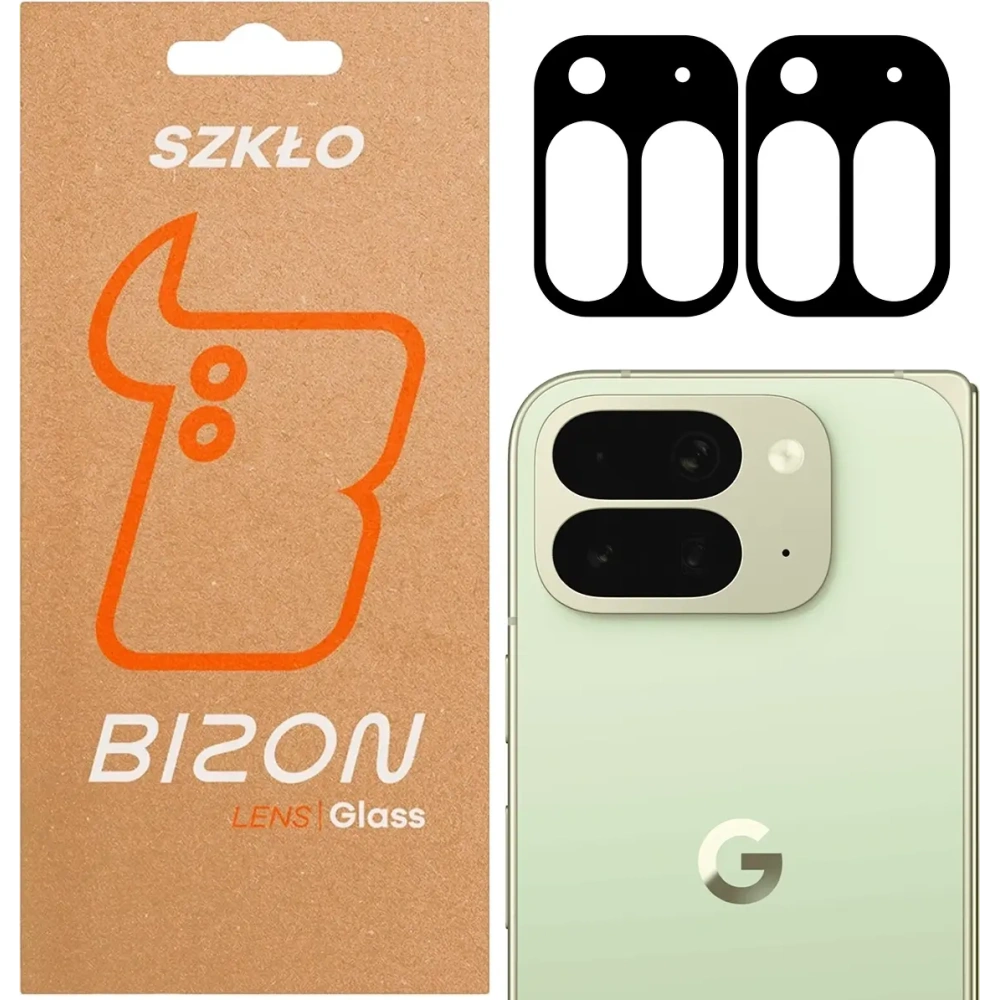 Szkło na aparat Bizon Glass Lens do Google Pixel 10 Pro Fold  [2 PACK]