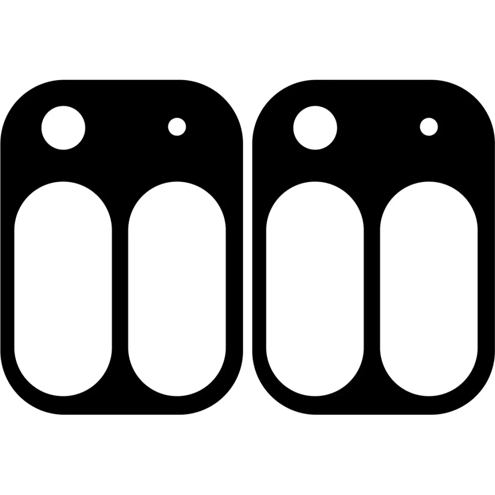 Szkło na aparat Bizon Glass Lens do Google Pixel 10 Pro Fold  [2 PACK]