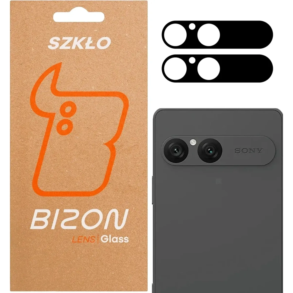 Szkło na aparat Bizon Glass Lens do Sony Xperia 10 VII [2 PACK]