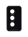 Szkło na aparat z aplikatorem Bizon Glass Snap Lens do Samsung Galaxy S25 FE czarna ramka