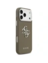 Etui Guess Grained Big 4G Classic Logo do Apple iPhone 17 Pro Max brązowy