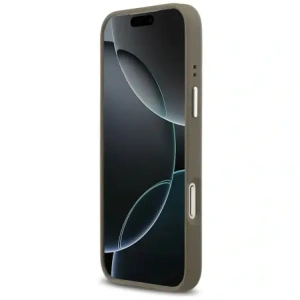 Etui Guess Grained Big 4G Classic Logo do Apple iPhone 17 Pro Max brązowy