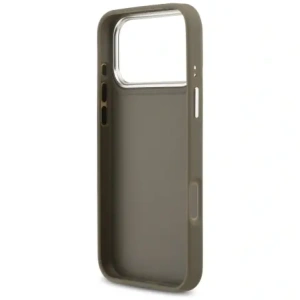 Etui Guess Grained Big 4G Classic Logo do Apple iPhone 17 Pro Max brązowy
