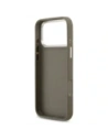 Etui Guess Grained Big 4G Classic Logo do Apple iPhone 17 Pro Max brązowy