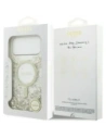 Etui Guess Resin Bottom Glitter MagSafe do Apple iPhone 17 Pro Max złoty