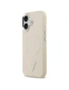 Etui Guess Triangle Logo MagSafe do Apple iPhone 17 beżowy